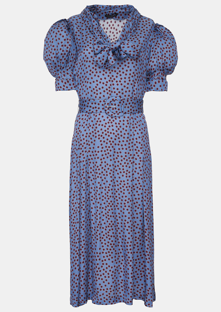 Ranya атласное платье с принтом в горошек Ranya атласное платье с принтом в горошек