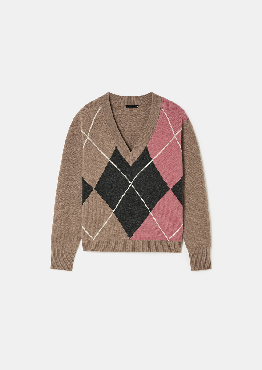 Primo серо-коричневый джемпер Primo серо-коричневый джемпер