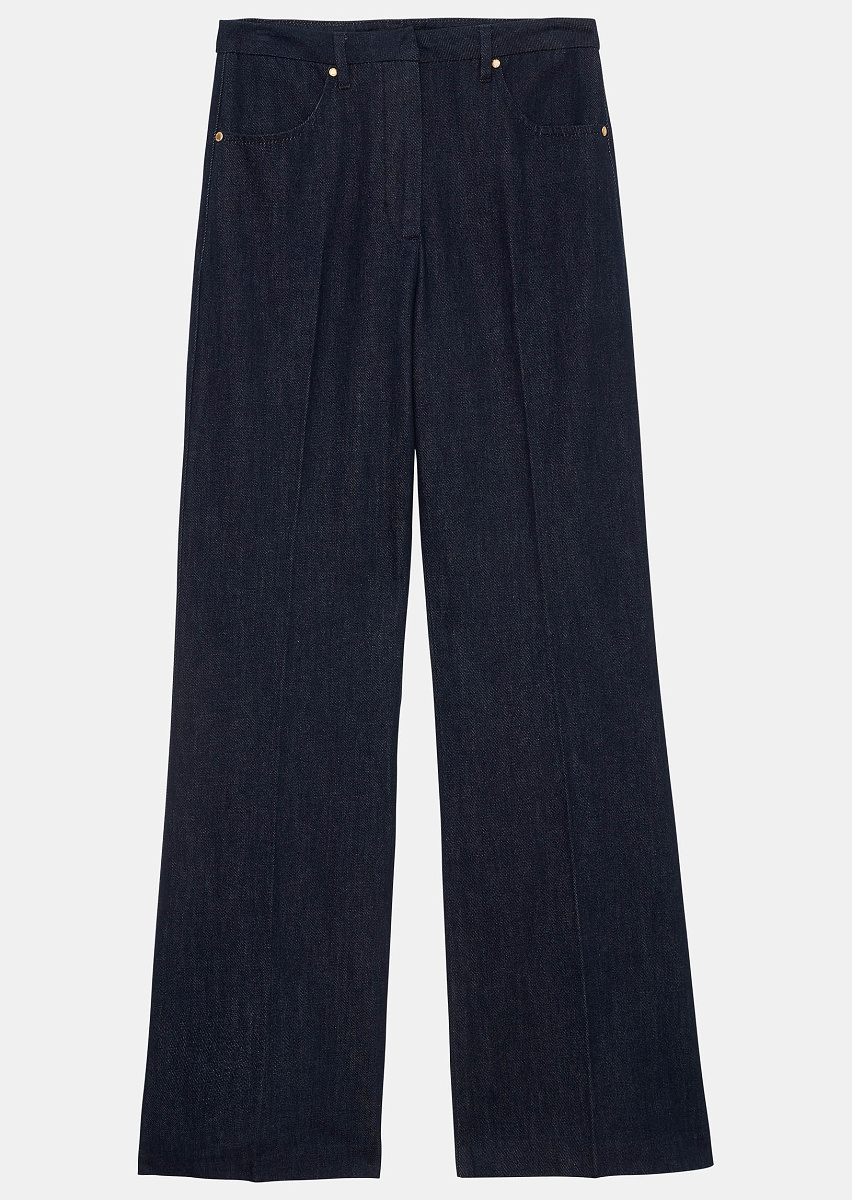 Jerome темно-синие брюки из денима Jerome темно-синие брюки из денима