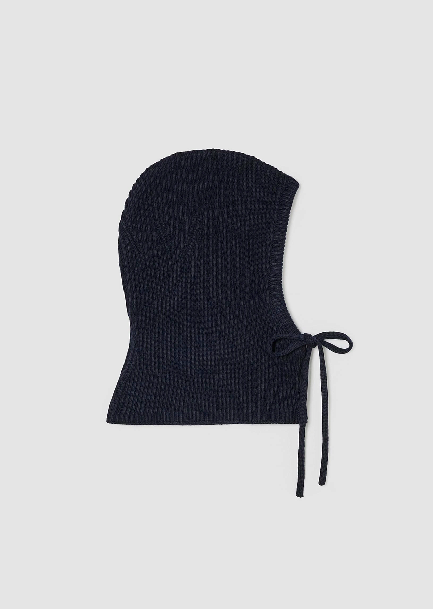 Agnes темно-синий вязаный капюшон Agnes темно-синий вязаный капюшон