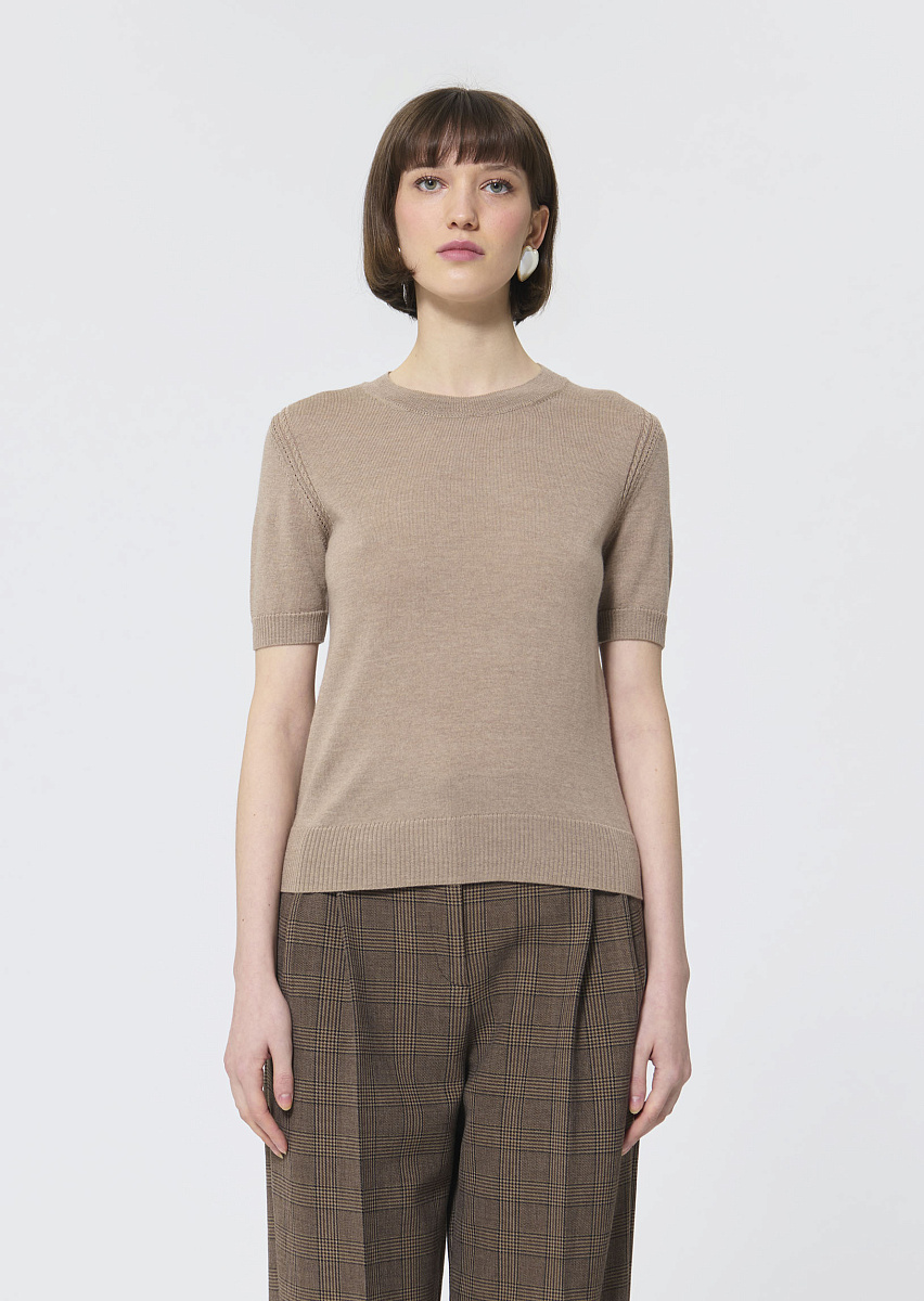 Pica джемпер в кофейном цвете