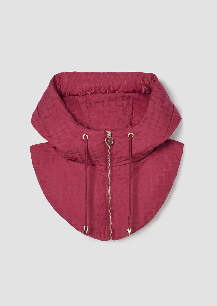 Daria гранатовый капюшон