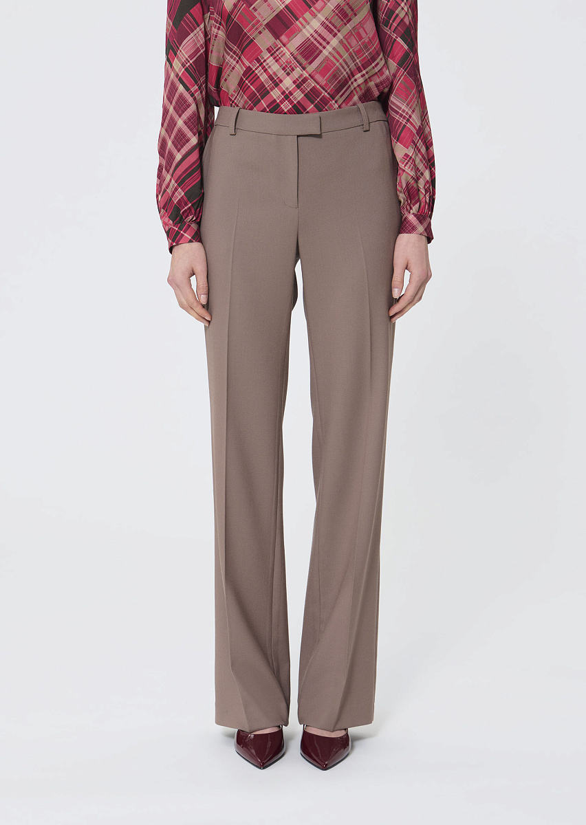 Poupee серо-коричневые брюки