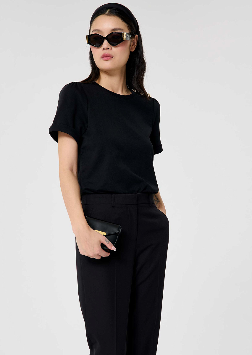 Tampa футболка из джерси в черном цвете Tampa футболка из джерси в черном цвете