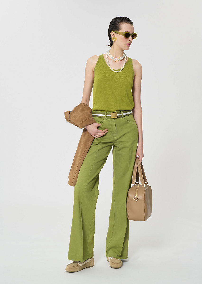 Jerome зеленые джинсы из легкой джинсовой ткани Jerome зеленые джинсы из легкой джинсовой ткани