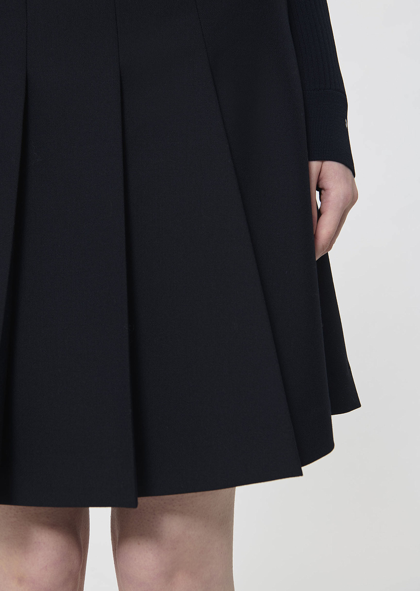 Jeanne темно-синяя юбка