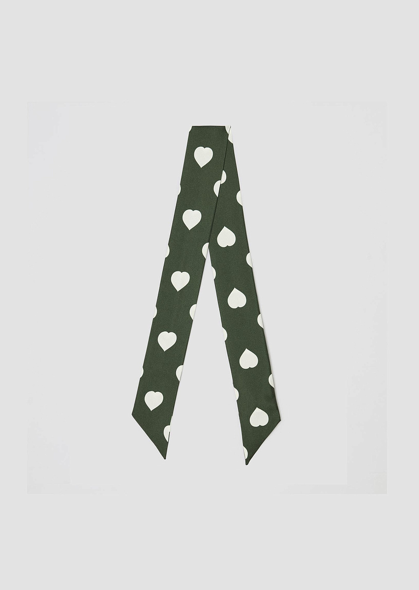 Edith зеленый платок в оттенке "английский зеленый"