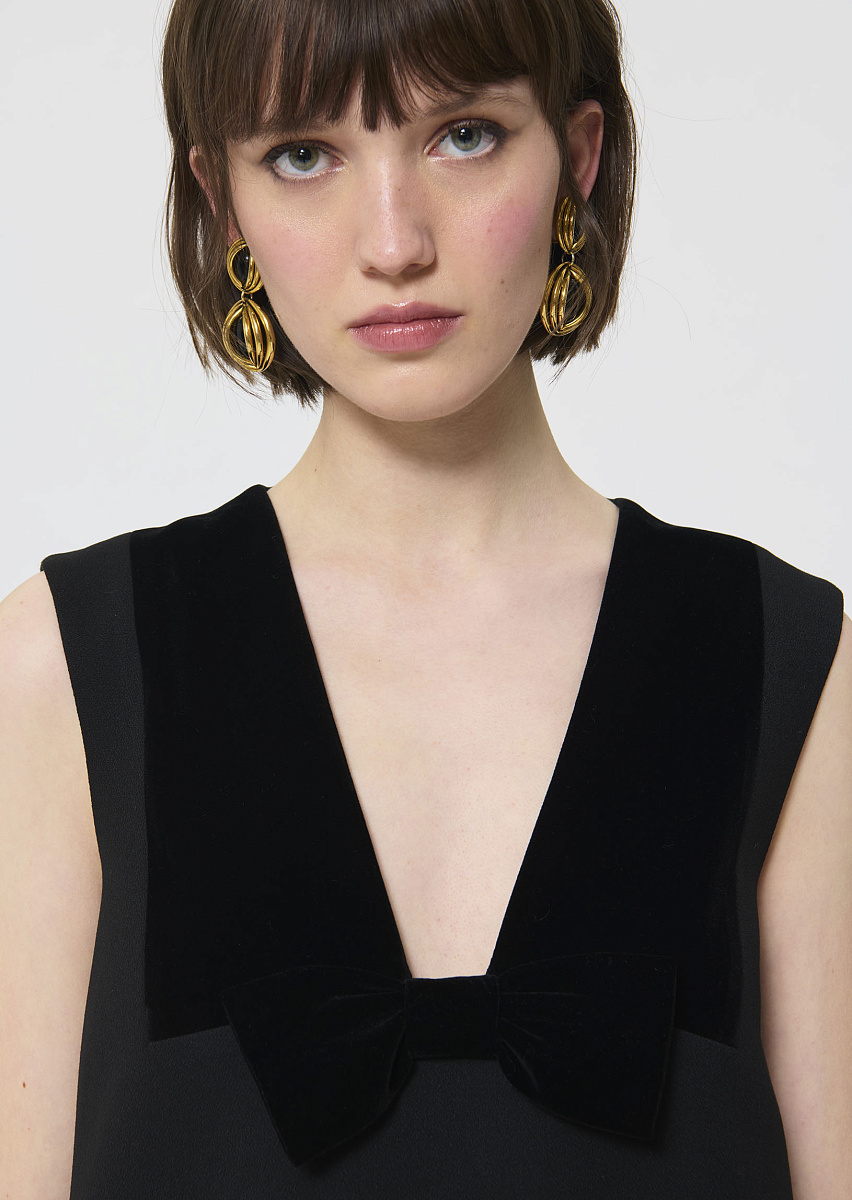 Rusane черное платье