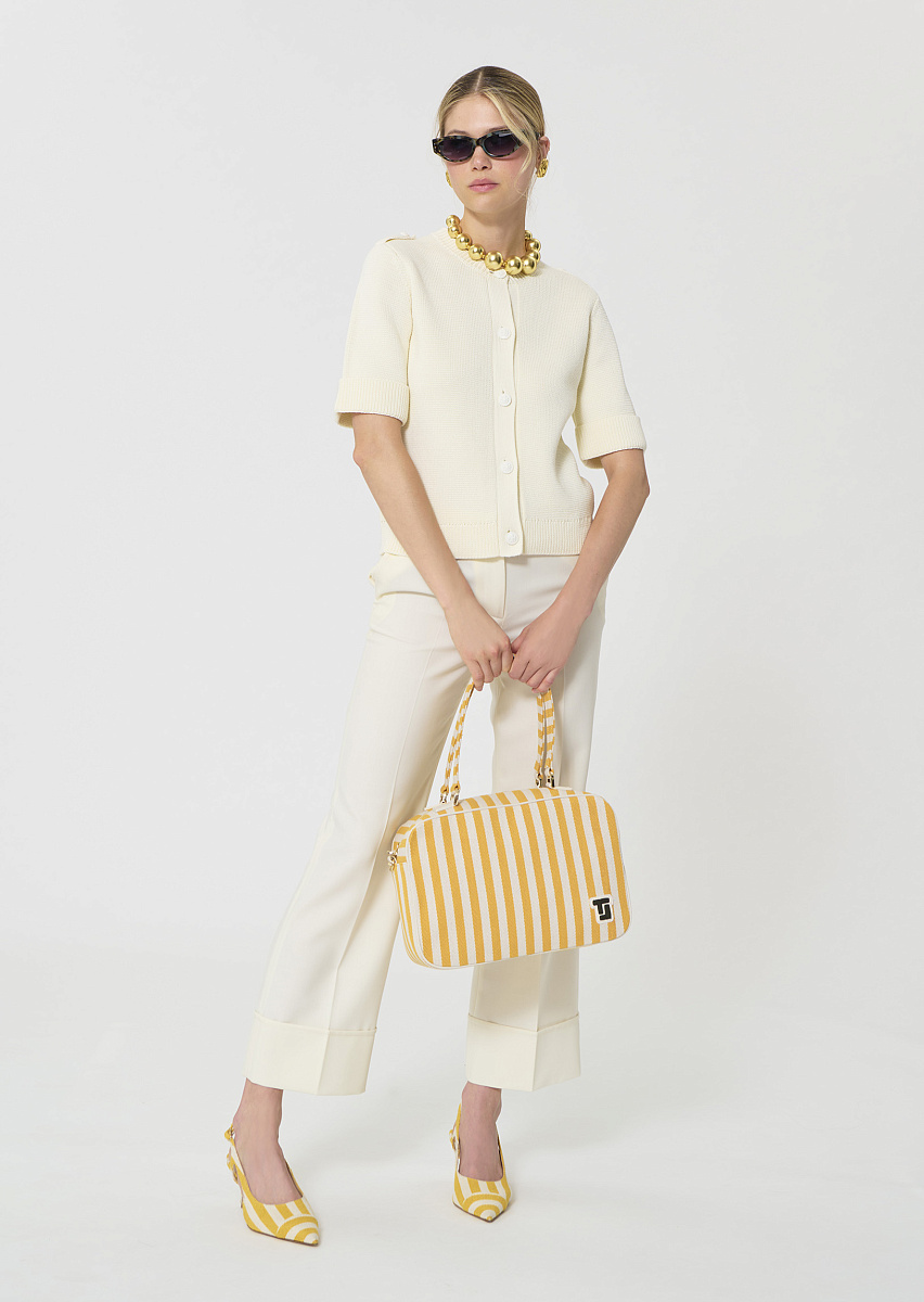 Gisèle кардиган из хлопка в цвете экрю