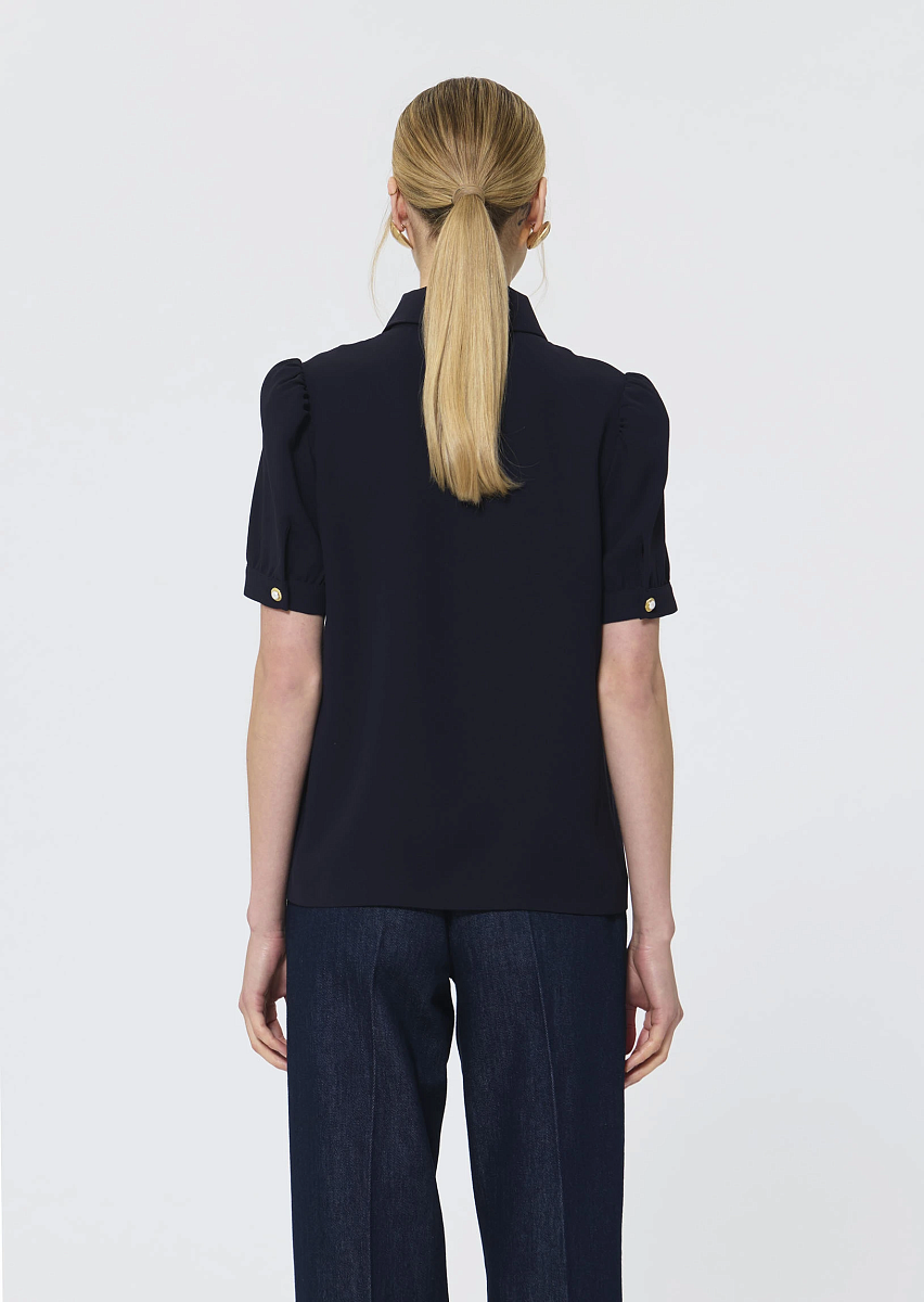 Tonino темно-синий топ