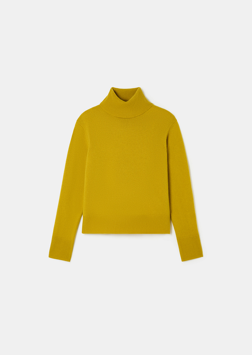 Palia лимонно-желтый свитер из смесовой шерсти