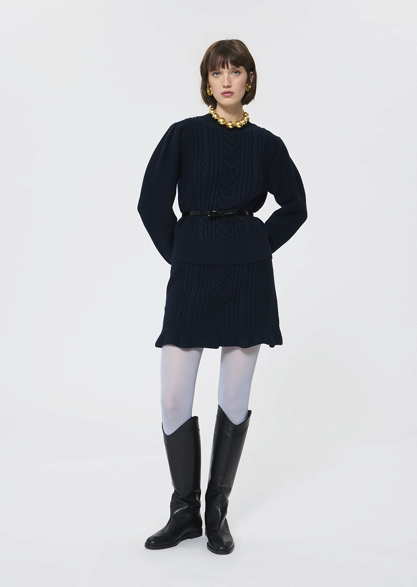 Pongo темно-синий джемпер