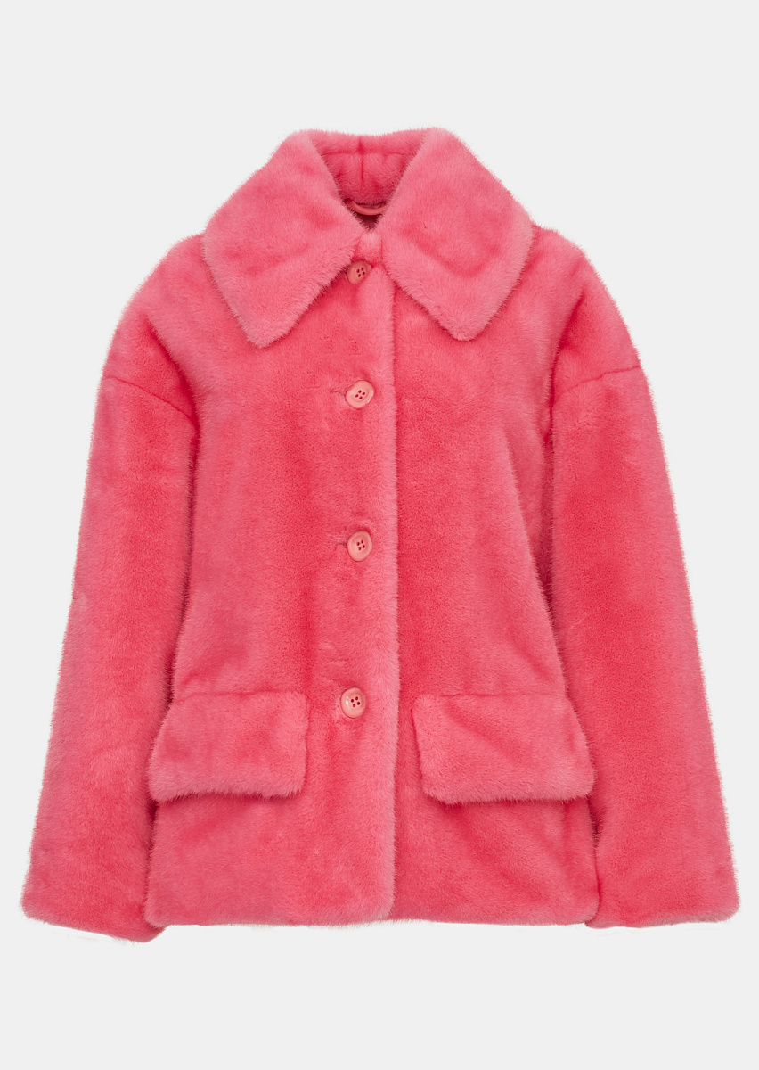 Matt розовое пальто из искусственного меха