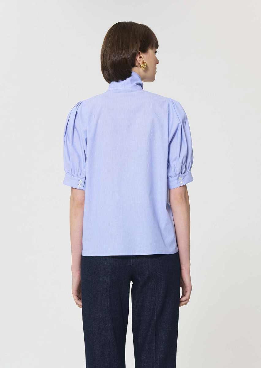 Candyce голубая блуза в полоску Candyce голубая блуза в полоску