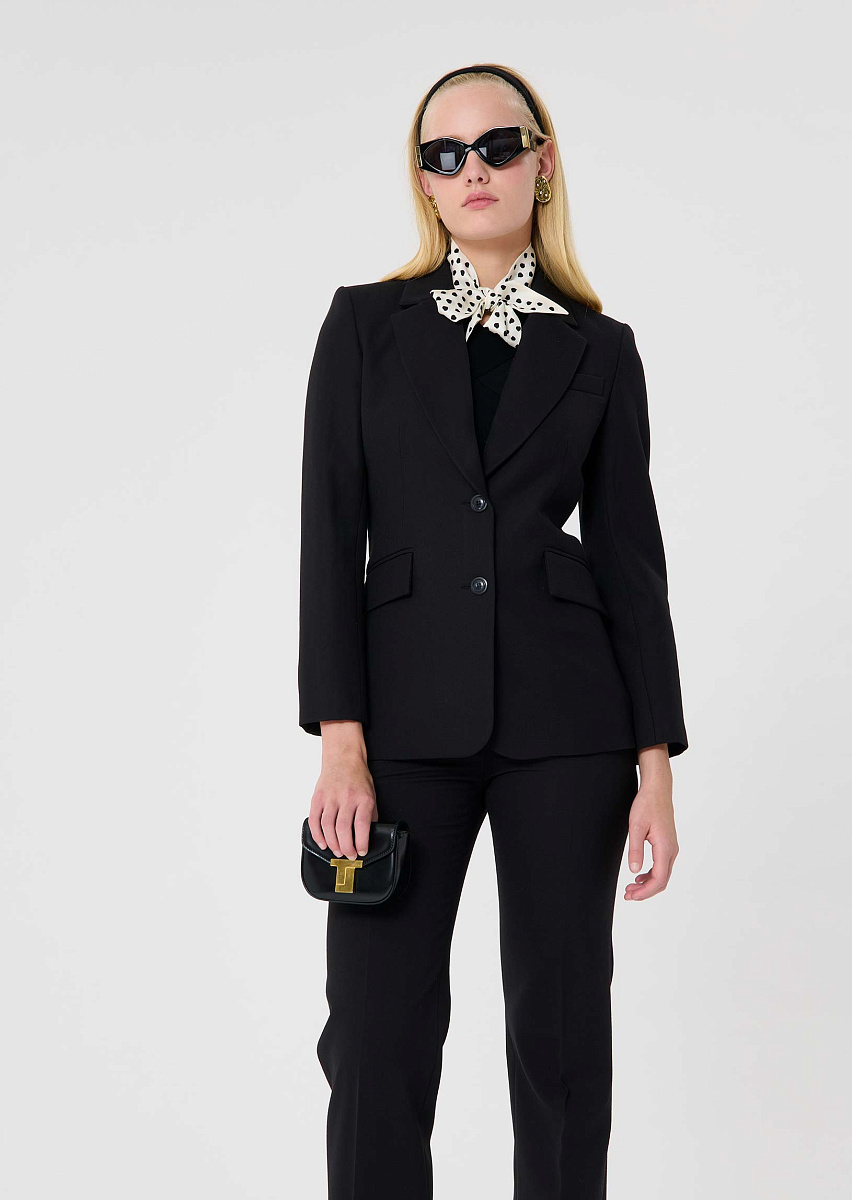 Vicenta черный жакет из шерсти Vicenta черный жакет из шерсти