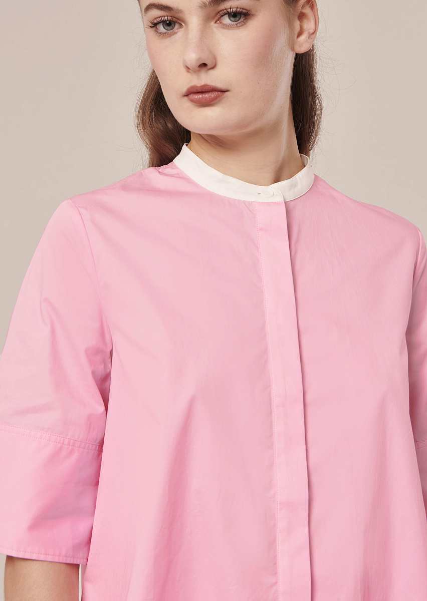 Camilliana розовая блуза из поплина
