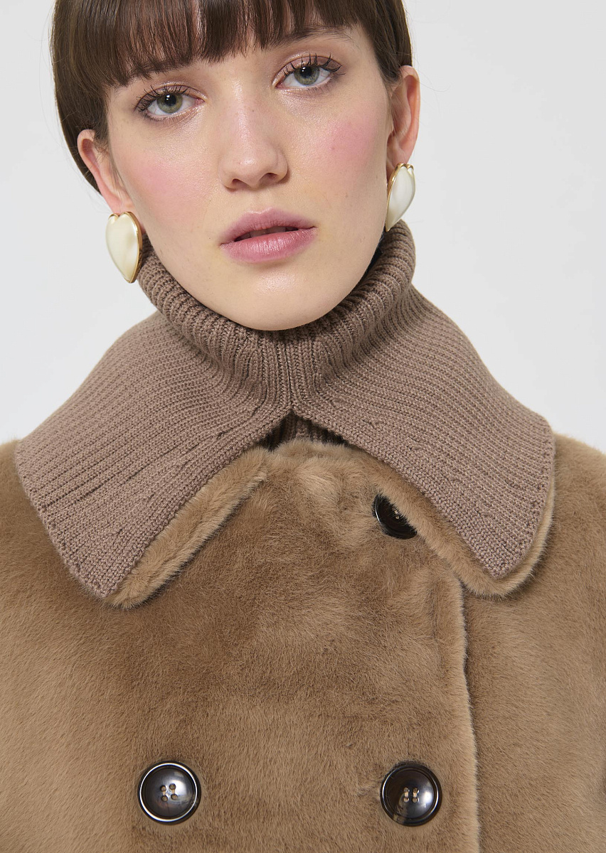 Eclipse серо-коричневый воротник