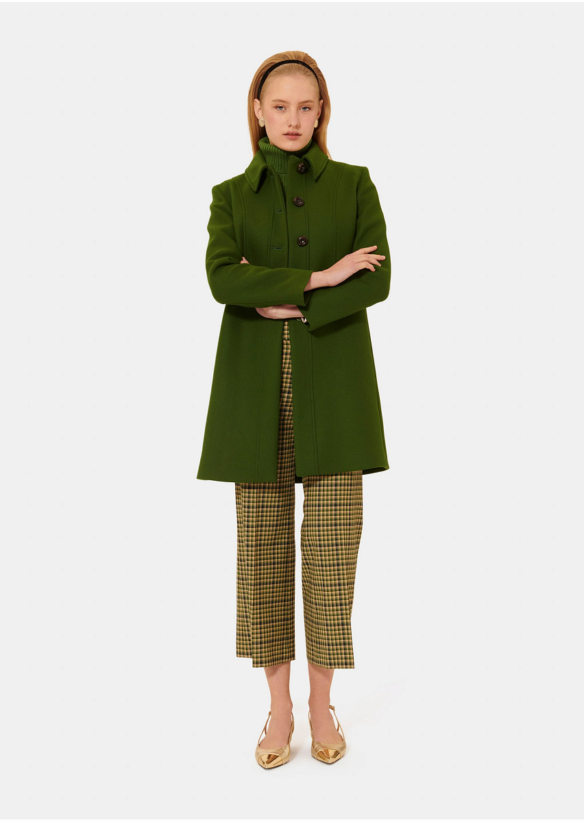 Madeline зеленое пальто-бушлат Madeline зеленое пальто-бушлат