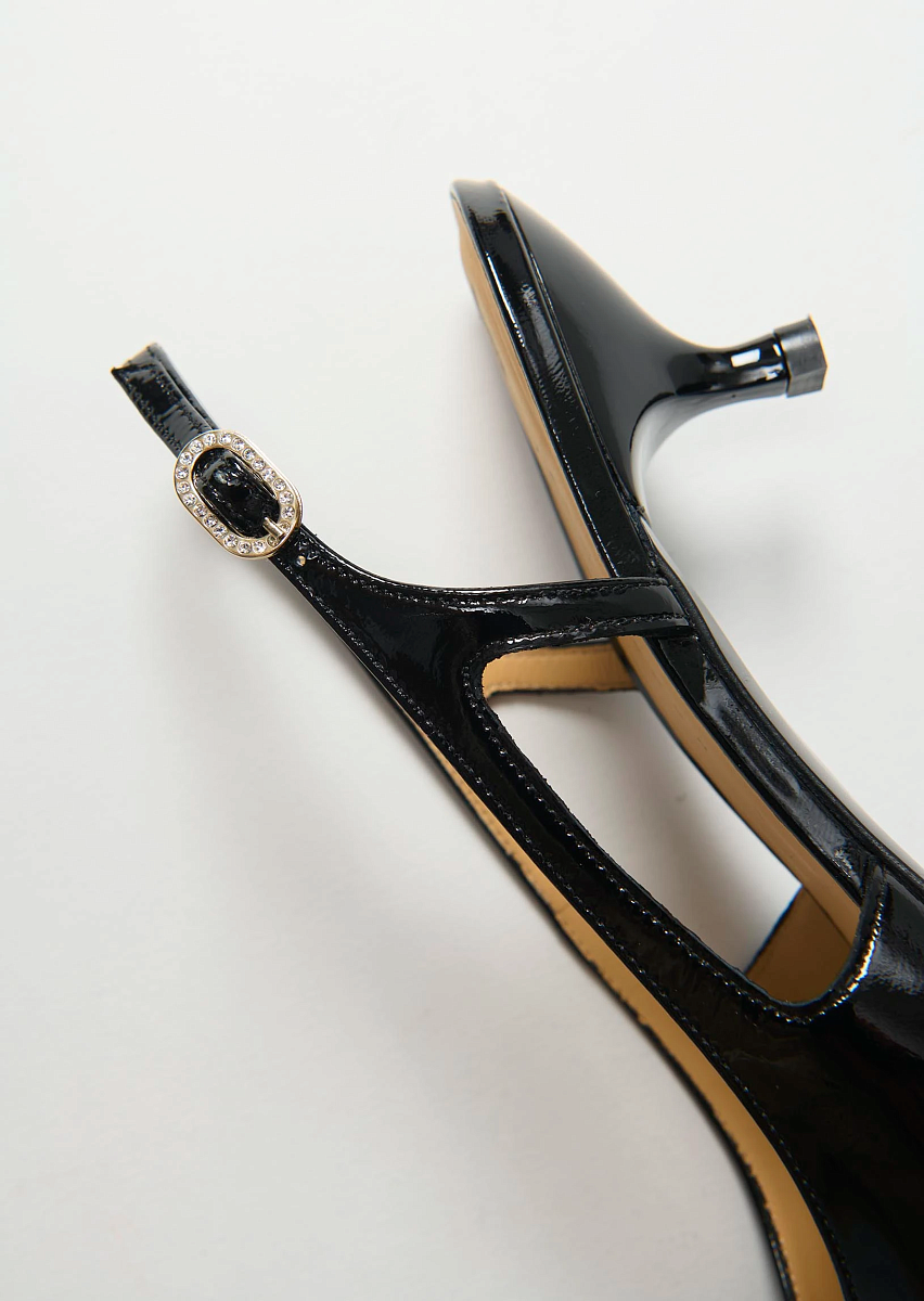 Kaia черные туфли из лаковой кожи Kaia черные туфли из лаковой кожи