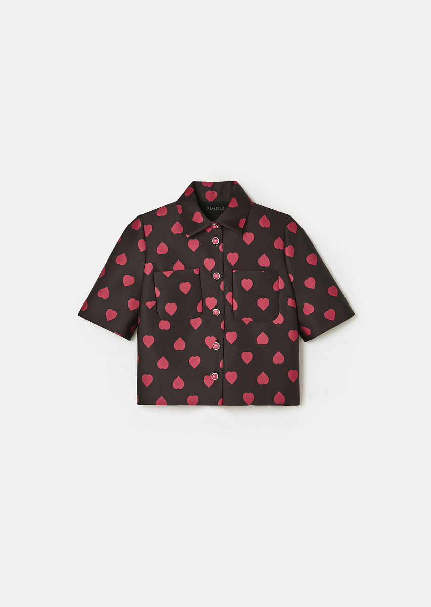 Carolane черная блуза