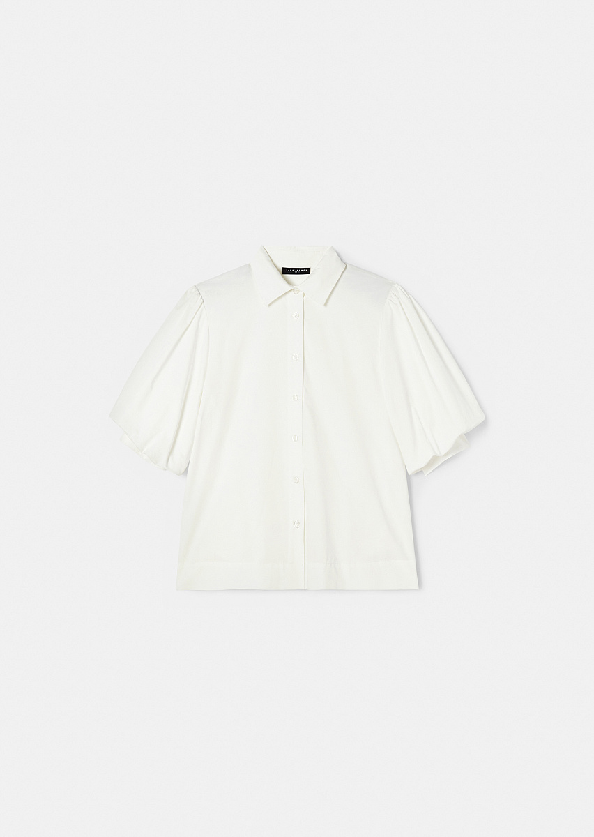 Calypso белая блуза из поплина