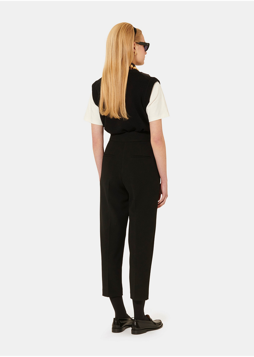 Paaso черные брюки из крепа