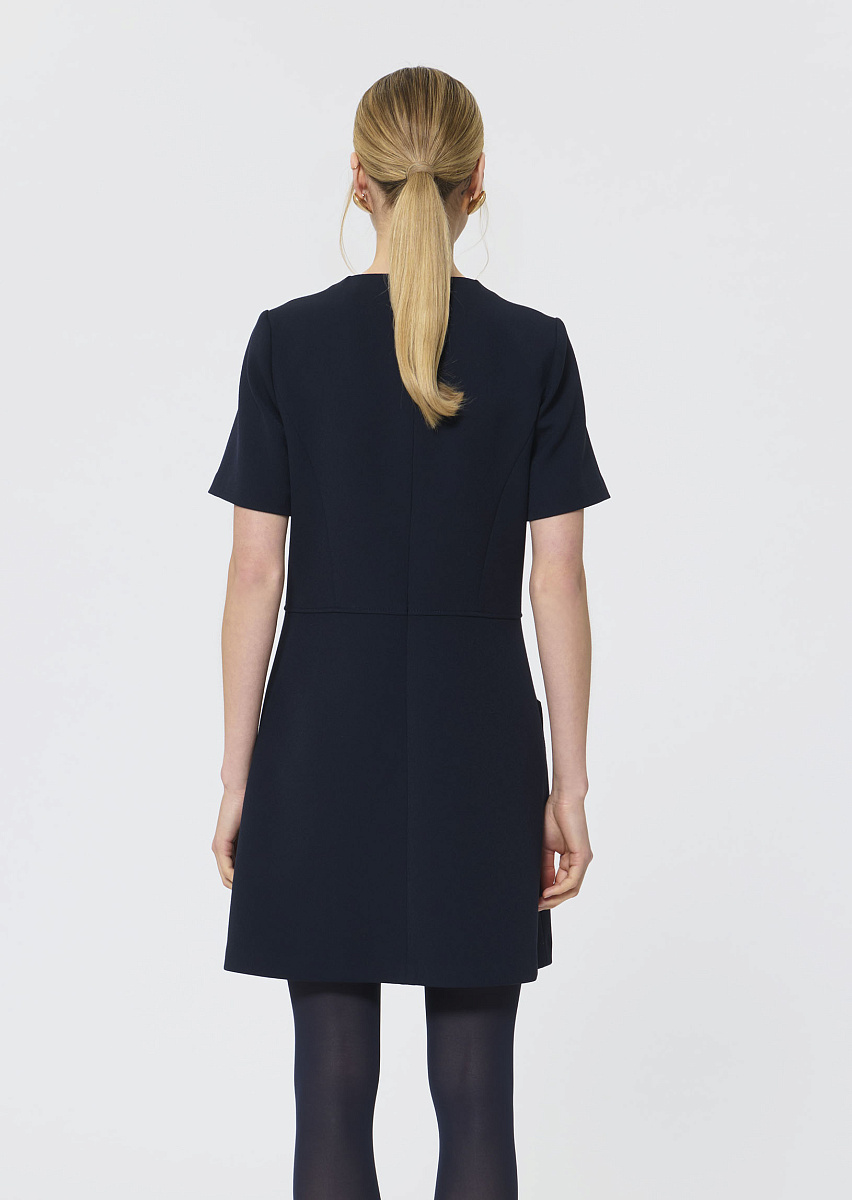 Rosella темно-синее платье