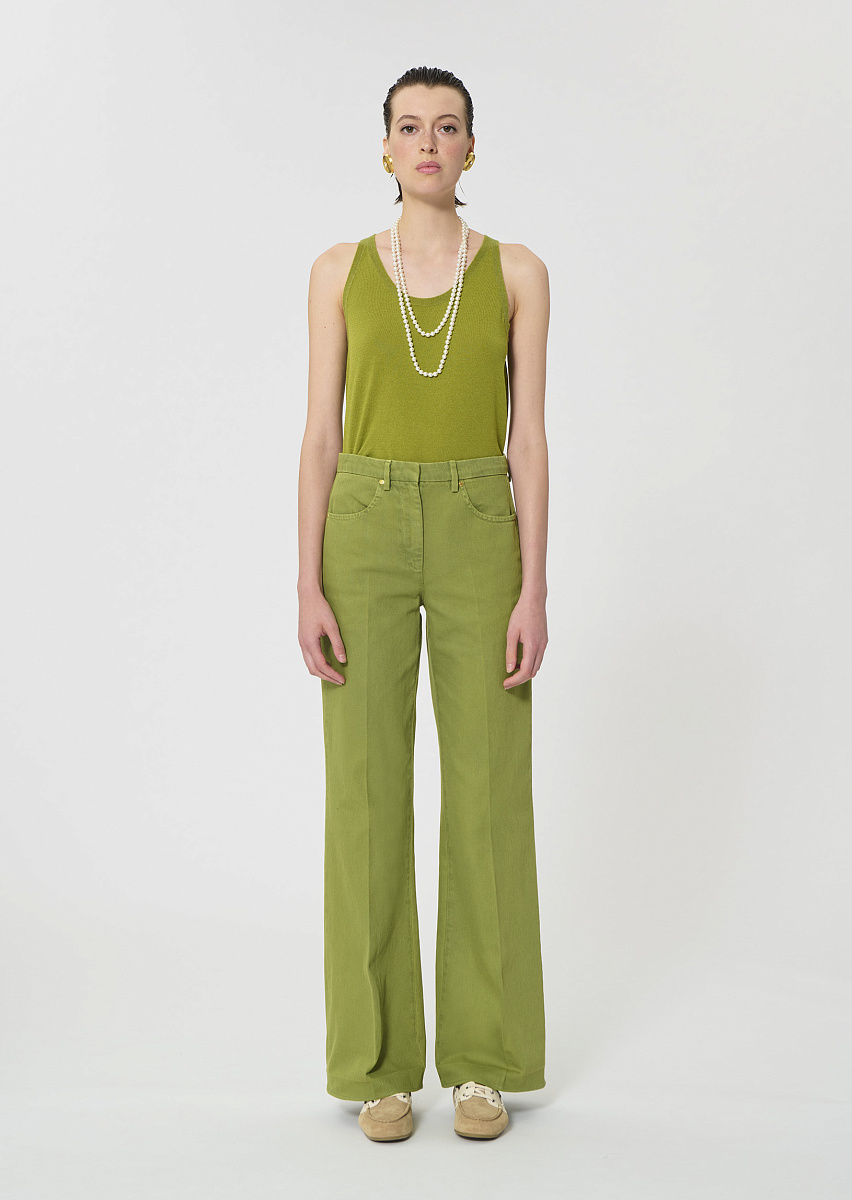 Jerome зеленые джинсы из легкой джинсовой ткани Jerome зеленые джинсы из легкой джинсовой ткани