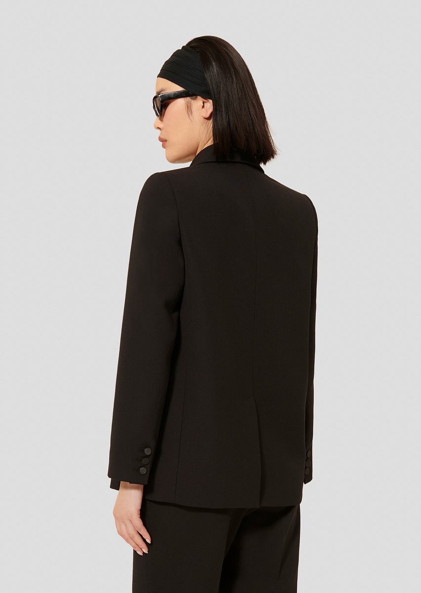 Valson черный жакет из фланели