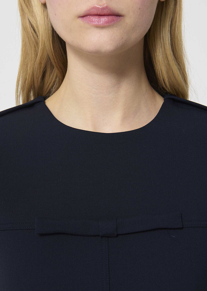 Tea темно-синий топ