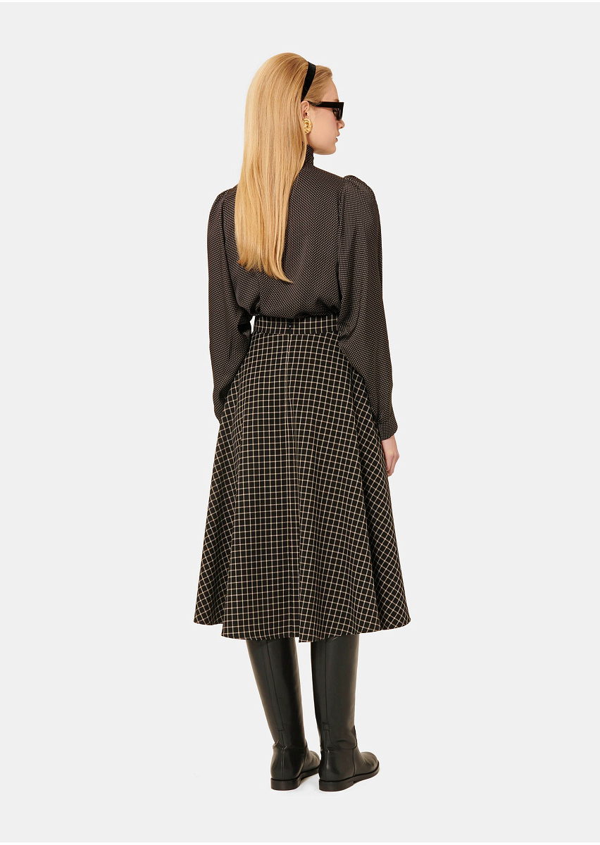 Черная юбка Joe в клетку Черная юбка Joe в клетку