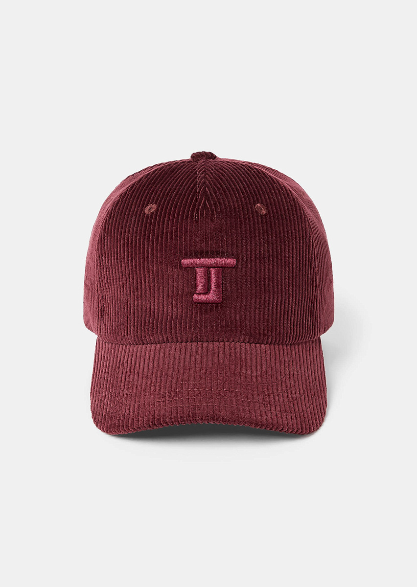 Carole бордовая кепка из вельвета Carole бордовая кепка из вельвета