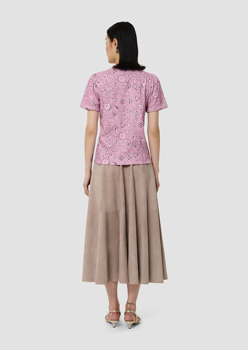 Розовая футболка Tampa с принтом Розовая футболка Tampa с принтом