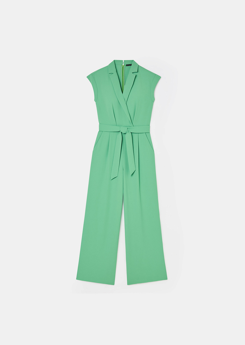 Зеленый комбинезон Charly из крепа