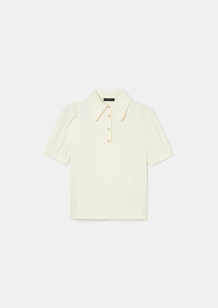 Tonino топ из крепа в цвете экрю Tonino топ из крепа в цвете экрю