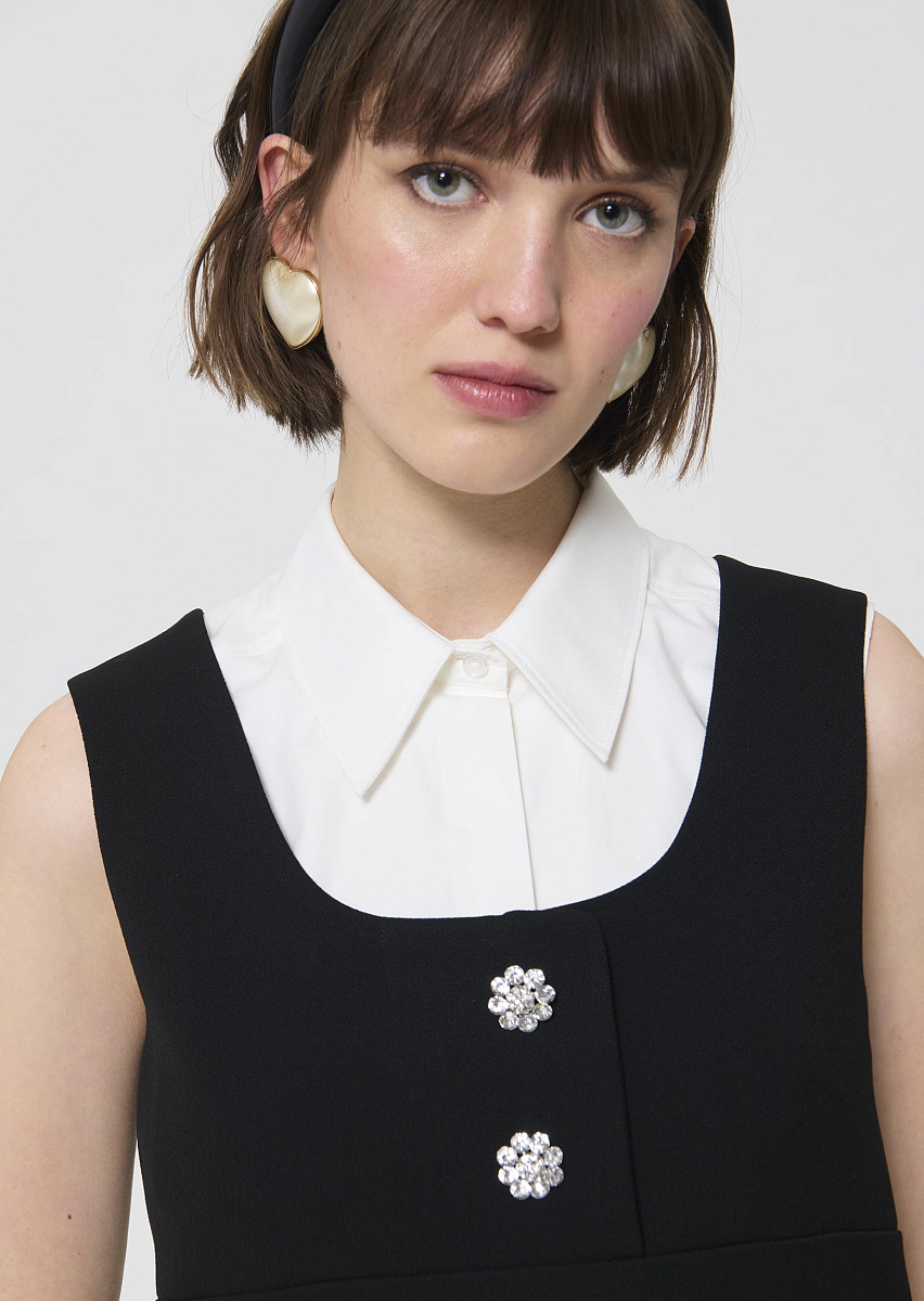 Alex белая манишка Alex белая манишка