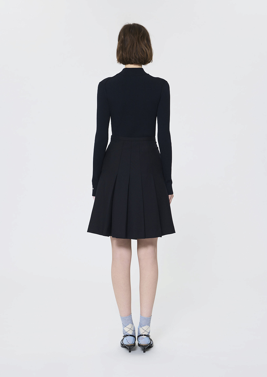 Jeanne темно-синяя юбка