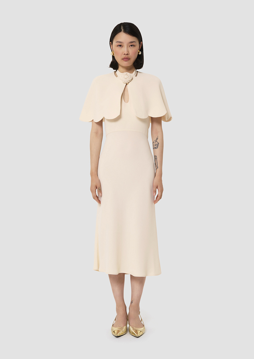 Кейп-накидка в цвете экрю Valentinie