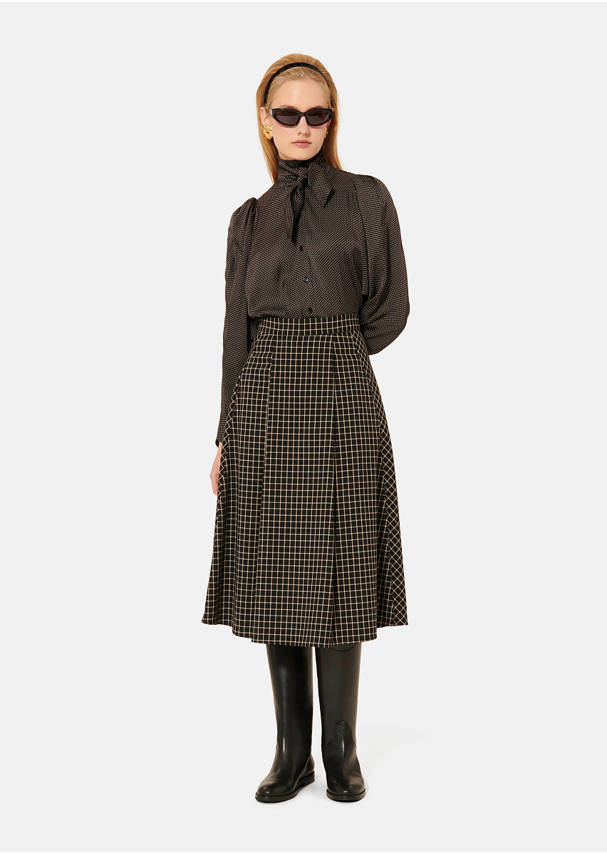 Черная юбка Joe в клетку Черная юбка Joe в клетку