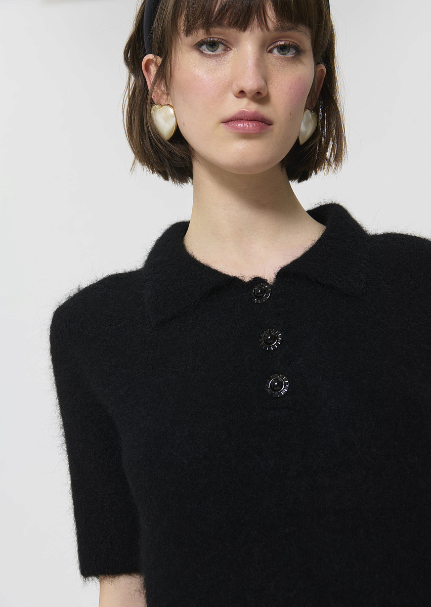 Paulino черный джемпер Paulino черный джемпер